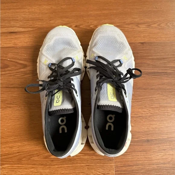 On Running blue and Yellow Cloud X3 - Picture 4 of 11